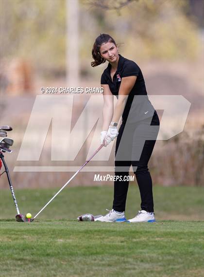 Thumbnail 2 in CIF NCS D2 Girls' Golf Championship  photogallery.