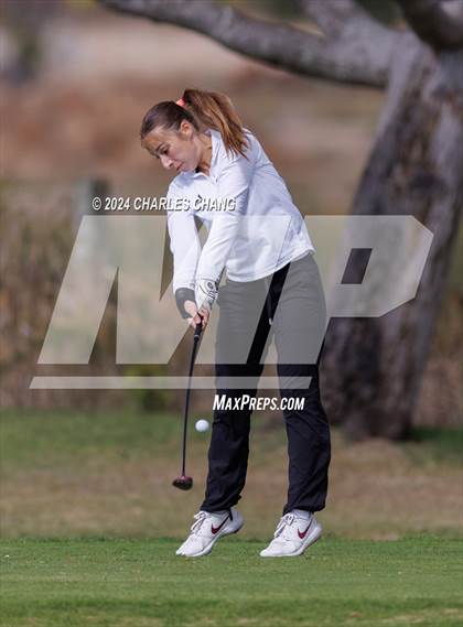 Thumbnail 2 in CIF NCS D2 Girls' Golf Championship  photogallery.