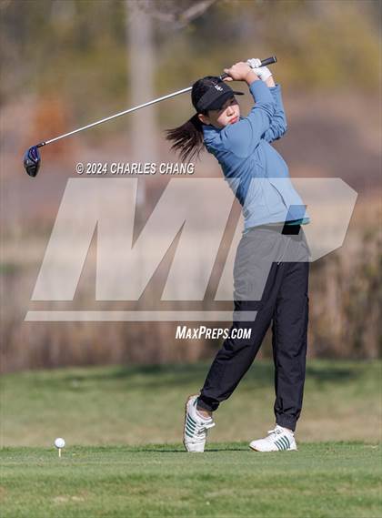 Thumbnail 3 in CIF NCS D2 Girls' Golf Championship  photogallery.