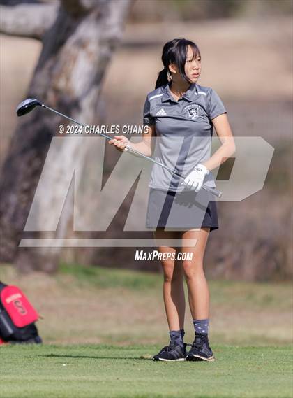 Thumbnail 2 in CIF NCS D2 Girls' Golf Championship  photogallery.