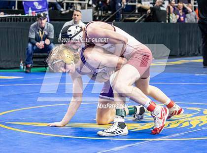 Thumbnail 1 in NYSPHSAA Wrestling D2 Semi Finals (99lbs to 145lbs) photogallery.