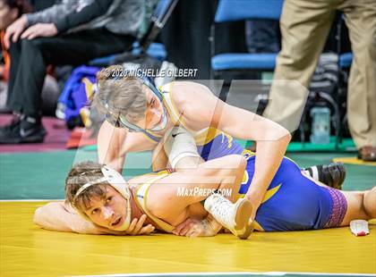 Thumbnail 2 in NYSPHSAA Wrestling D2 Semi Finals (99lbs to 145lbs) photogallery.