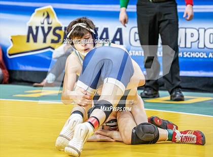 Thumbnail 2 in NYSPHSAA Wrestling D2 Semi Finals (99lbs to 145lbs) photogallery.