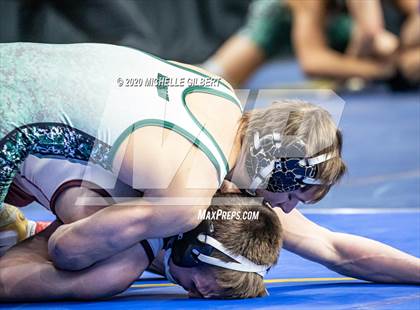 Thumbnail 2 in NYSPHSAA Wrestling D2 Semi Finals (99lbs to 145lbs) photogallery.