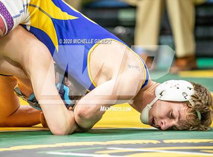 Thumbnail 1 in NYSPHSAA Wrestling D2 Semi Finals (99lbs to 145lbs) photogallery.