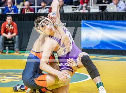 Thumbnail 2 in NYSPHSAA Wrestling D2 Semi Finals (99lbs to 145lbs) photogallery.