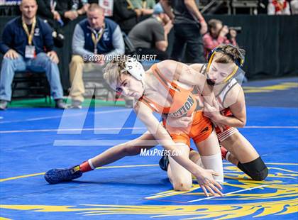 Thumbnail 1 in NYSPHSAA Wrestling D2 Semi Finals (99lbs to 145lbs) photogallery.