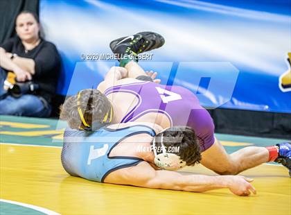 Thumbnail 2 in NYSPHSAA Wrestling D2 Semi Finals (99lbs to 145lbs) photogallery.