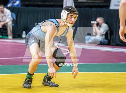 Thumbnail 2 in NYSPHSAA Wrestling D2 Semi Finals (99lbs to 145lbs) photogallery.