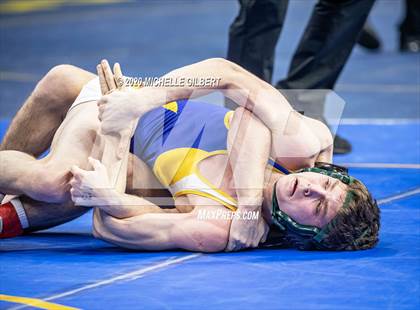 Thumbnail 2 in NYSPHSAA Wrestling D2 Semi Finals (99lbs to 145lbs) photogallery.