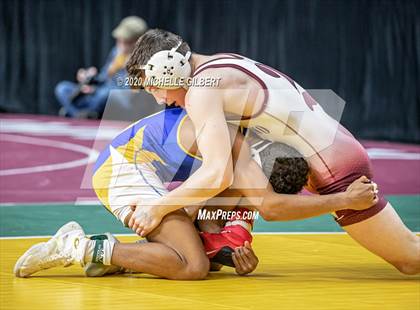 Thumbnail 1 in NYSPHSAA Wrestling D2 Semi Finals (99lbs to 145lbs) photogallery.