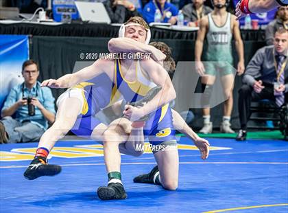 Thumbnail 1 in NYSPHSAA Wrestling D2 Semi Finals (99lbs to 145lbs) photogallery.