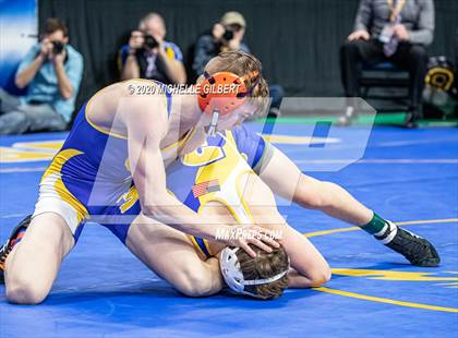 Thumbnail 2 in NYSPHSAA Wrestling D2 Semi Finals (99lbs to 145lbs) photogallery.