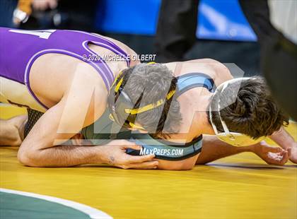 Thumbnail 2 in NYSPHSAA Wrestling D2 Semi Finals (99lbs to 145lbs) photogallery.