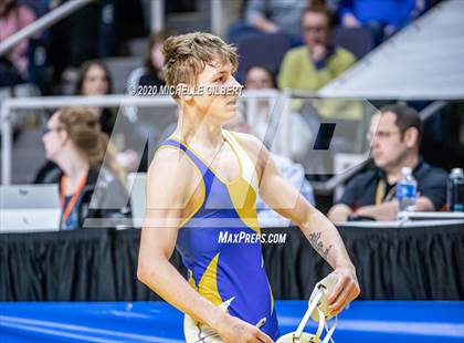 Thumbnail 3 in NYSPHSAA Wrestling D2 Semi Finals (99lbs to 145lbs) photogallery.