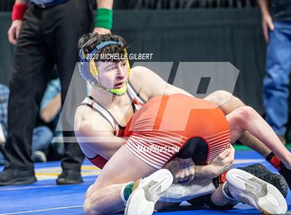 Thumbnail 1 in NYSPHSAA Wrestling D2 Semi Finals (99lbs to 145lbs) photogallery.