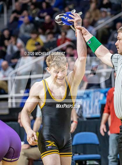 Thumbnail 2 in NYSPHSAA Wrestling D2 Semi Finals (99lbs to 145lbs) photogallery.