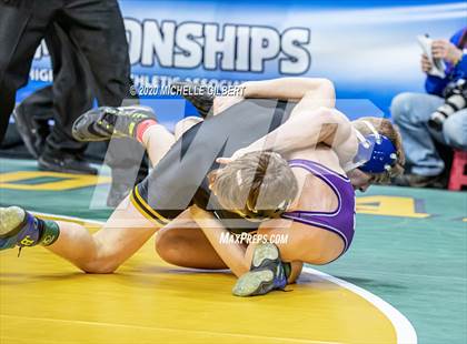 Thumbnail 1 in NYSPHSAA Wrestling D2 Semi Finals (99lbs to 145lbs) photogallery.