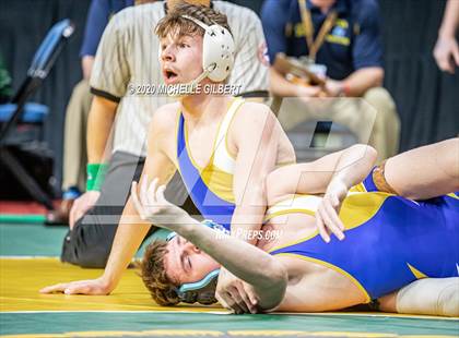 Thumbnail 1 in NYSPHSAA Wrestling D2 Semi Finals (99lbs to 145lbs) photogallery.