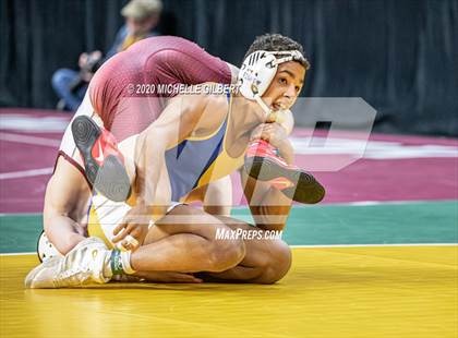 Thumbnail 2 in NYSPHSAA Wrestling D2 Semi Finals (99lbs to 145lbs) photogallery.