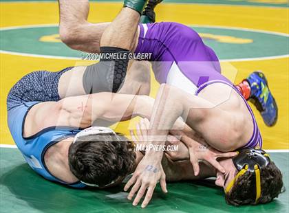 Thumbnail 2 in NYSPHSAA Wrestling D2 Semi Finals (99lbs to 145lbs) photogallery.