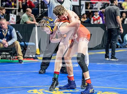 Thumbnail 2 in NYSPHSAA Wrestling D2 Semi Finals (99lbs to 145lbs) photogallery.