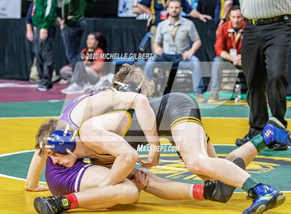 Thumbnail 2 in NYSPHSAA Wrestling D2 Semi Finals (99lbs to 145lbs) photogallery.