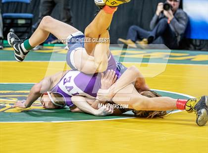 Thumbnail 1 in NYSPHSAA Wrestling D2 Semi Finals (99lbs to 145lbs) photogallery.