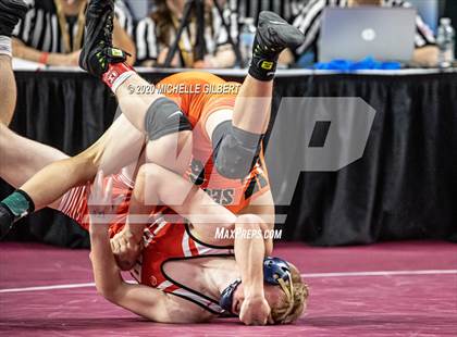 Thumbnail 1 in NYSPHSAA Wrestling D2 Semi Finals (99lbs to 145lbs) photogallery.