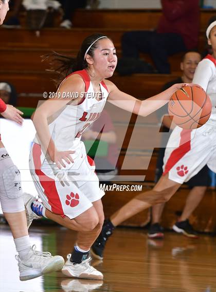 Thumbnail 3 in Cathedral Catholic vs. McClatchy (St. Mary's Stockton MLK Showcase) photogallery.