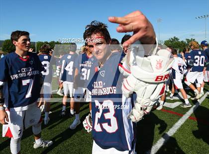 Thumbnail 3 in Cold Spring Harbor vs. Jamesville-DeWitt (NYSPHSAA Class C Final) photogallery.