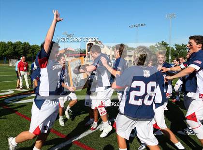 Thumbnail 3 in Cold Spring Harbor vs. Jamesville-DeWitt (NYSPHSAA Class C Final) photogallery.