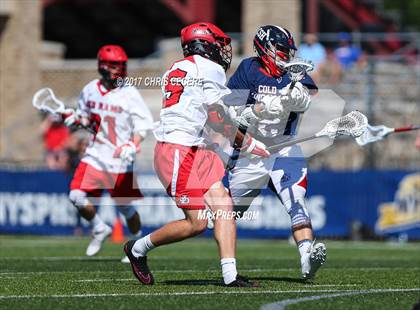 Thumbnail 3 in Cold Spring Harbor vs. Jamesville-DeWitt (NYSPHSAA Class C Final) photogallery.