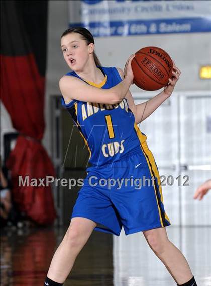 Thumbnail 2 in Anderson vs. West Valley (CIF NS D4 Final) photogallery.
