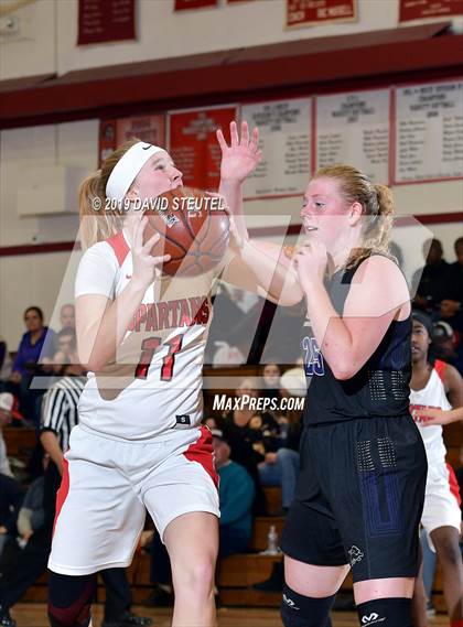 Thumbnail 2 in Redding Christian vs. East Nicolaus (Love of the Game) photogallery.