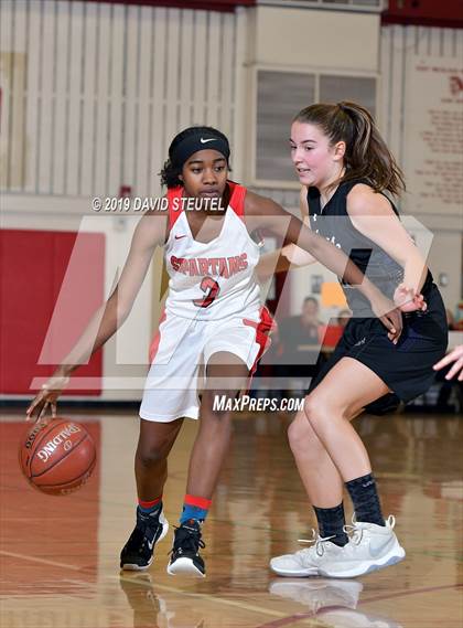 Thumbnail 3 in Redding Christian vs. East Nicolaus (Love of the Game) photogallery.