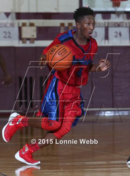 Thumbnail 2 in Peekskill vs White Plains (4th Annual Harrison Booster Club Tournament) photogallery.