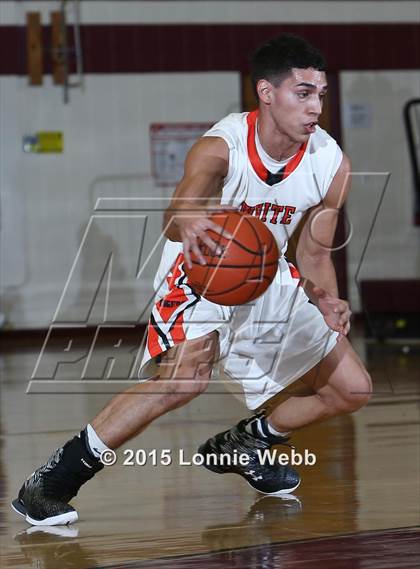 Thumbnail 2 in Peekskill vs White Plains (4th Annual Harrison Booster Club Tournament) photogallery.