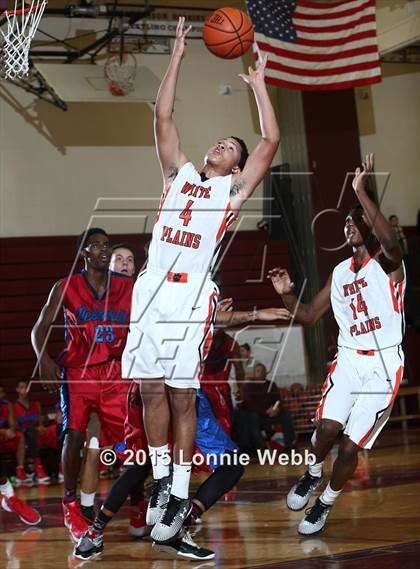 Thumbnail 2 in Peekskill vs White Plains (4th Annual Harrison Booster Club Tournament) photogallery.