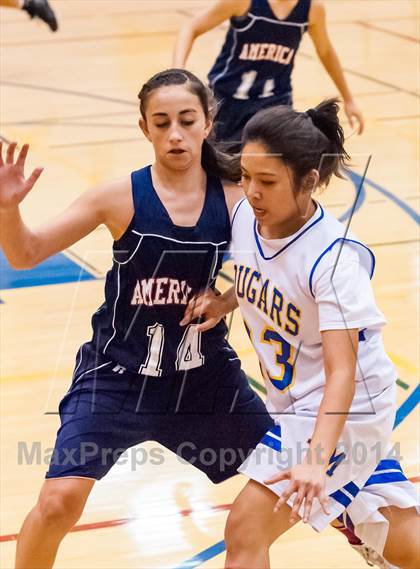 Thumbnail 2 in JV: American @ Newark Memorial photogallery.