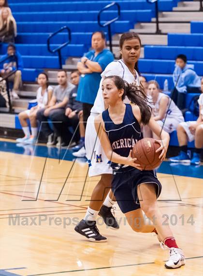 Thumbnail 2 in JV: American @ Newark Memorial photogallery.