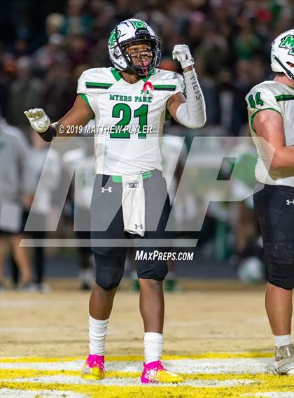 Thumbnail 2 in Richmond vs. Myers Park (NCHSAA 4AA 3rd Round Playoff) photogallery.