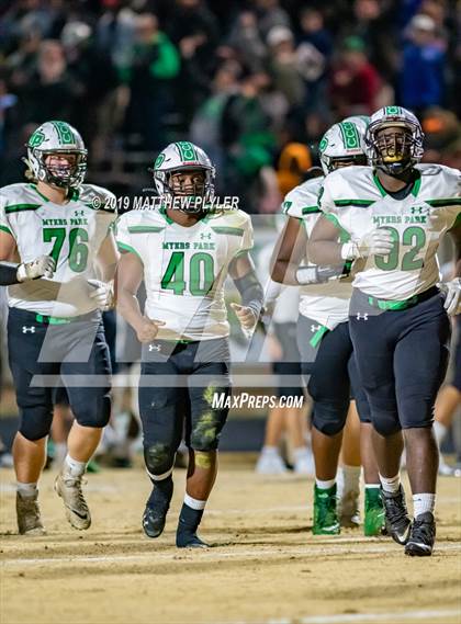 Thumbnail 3 in Richmond vs. Myers Park (NCHSAA 4AA 3rd Round Playoff) photogallery.