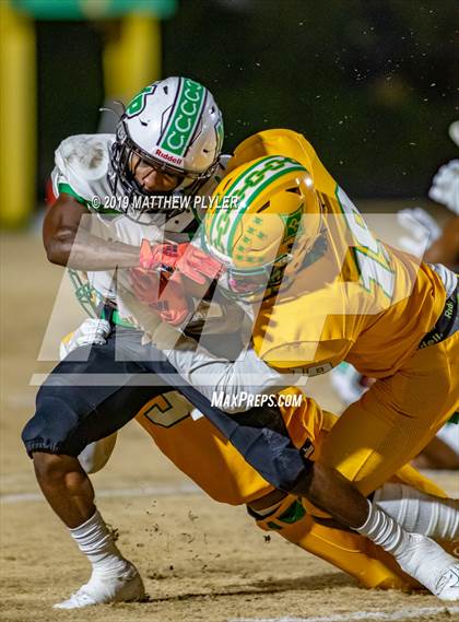 Thumbnail 2 in Richmond vs. Myers Park (NCHSAA 4AA 3rd Round Playoff) photogallery.