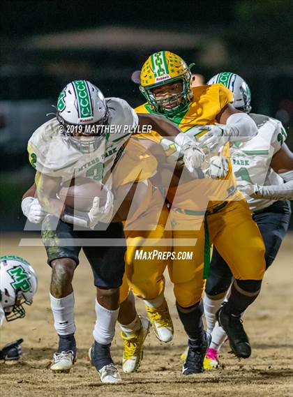 Thumbnail 2 in Richmond vs. Myers Park (NCHSAA 4AA 3rd Round Playoff) photogallery.
