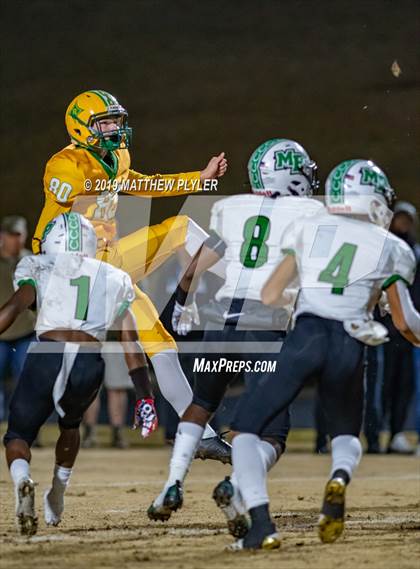 Thumbnail 3 in Richmond vs. Myers Park (NCHSAA 4AA 3rd Round Playoff) photogallery.