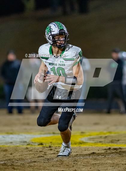 Thumbnail 2 in Richmond vs. Myers Park (NCHSAA 4AA 3rd Round Playoff) photogallery.