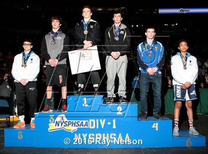 Thumbnail 1 in NYSPHSAA Championships (Division I Podiums - Team Photos) photogallery.