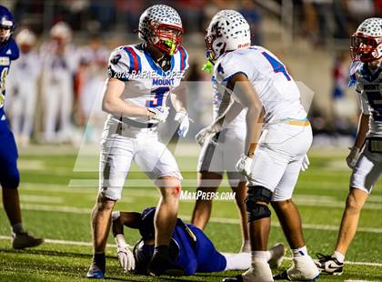 Thumbnail 2 in Shiner vs Mt. Enterprise (UIL 2A D2 Football Semifinals) photogallery.