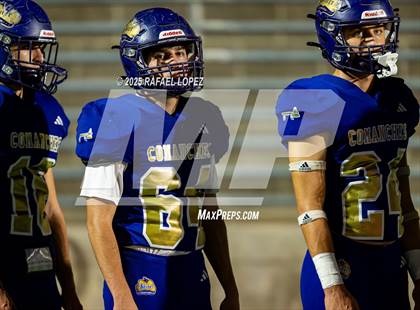 Thumbnail 2 in Shiner vs Mt. Enterprise (UIL 2A D2 Football Semifinals) photogallery.